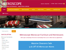 Tablet Screenshot of metroscope.com.au